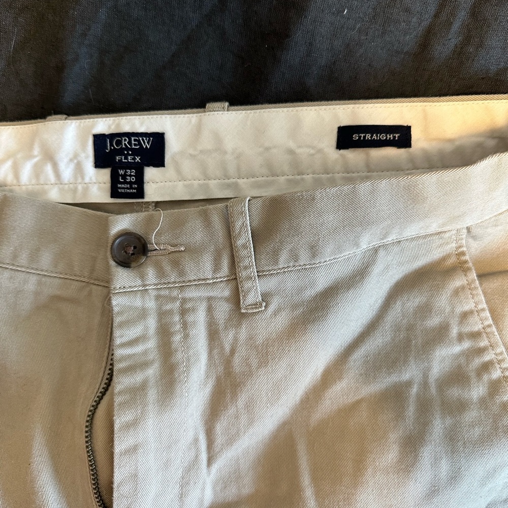 JCrew men’s straight flex chino